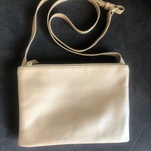 Saks Fifth Avenue Medium Two-Zip Crossbody Bag